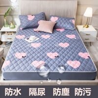 Vỏ Bọc Đệm Giường Đơn / Đôi / Đôi Chất Liệu Cotton Dày Dặn Thoáng Khí Chống Thấm Nước / Bụi Bẩn Tiện Dụng