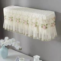 Vỏ Bọc Điều Hòa Treo Tường Chống Bụi | Thiết Kế Toàn Thân Không Cần Tháo Khi Sử Dụng | Chất Liệu Vải Chống Dính Bẩn + Viền Ren Sang Trọng | Phòng Tránh Gió Lùa Trực Tiếp