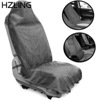 Vỏ bọc ghế ô tô HZLING, Đệm ngồi khăn chống thấm nước thấm hút, Tấm lót ghế ô tô chống trượt màu đen trơn