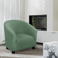 Vỏ Bọc Ghế Sofa Hình Bán Nguyệt Chất Liệu Dày Dặn Co Giãn Chống Bụi Bẩn Tiện Dụng