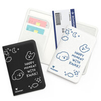 Vỏ Bọc Hộ Chiếu Chủ Đề Thú Cưng (4 Kiểu) / Túi Đựng Màu Hồng Đen / Xanh Dương)