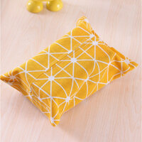 Vỏ bọc hộp giấy ăn vải canvas deco nhà xinh xắn GV04 - Vàng