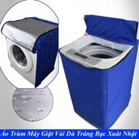 Vỏ Bọc Máy Giặt 7Kg, 8Kg, 9Kg, 10Kg, 11-13Kg vải dù cao cấp có tráng nhũ bạc Chống Thấm Nước Chống Nắng