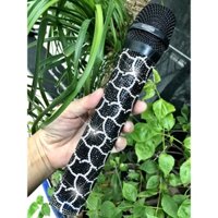 Vỏ bọc micro đính đá - Vỏ bọc tay micro sang chảnh