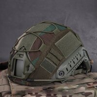 Vỏ Bọc Mũ Bảo Hiểm CS Wargame LUC 500D Bằng Nylon Cho Ops-Core PJ / BJ / MH