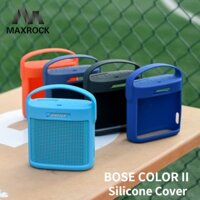 Vỏ bọc silicon bảo vệ maxrock cho bose soundlink color ii 2 loa bluetooth ngoài trời vỏ chống va đập túi xách