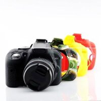 Vỏ bọc silicon mềm mại bảo vệ bền bỉ dành cho máy ảnh Nikon D5300 - Yellow