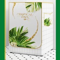 Vỏ bọc trùm che phủ máy giặt cửa ngang vải bạt dày che mưa nắng Dotina VBTCPN10
