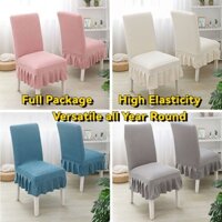 Vỏ Bọc Tựa Lưng Ghế Gỗ Chất Liệu Dày Dặn Co Giãn Phong Cách Bắc Âu Hiện Đại Thông Dụng