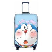 Vỏ Bọc Va Li Du Lịch 18-32 Inch Hình Doraemon Vui Nhộn Có Thể Giặt Sạch