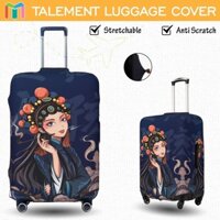 Vỏ Bọc Vali Chống Trầy Bao Trùm Vali Độ đàn hồi Cá nhân Luggage Cover Size 18 20 22 24 26 28 30 32 inch DD74