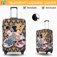 Vỏ Bọc Vali Chống Trầy Bao Trùm Vali Độ đàn hồi Cá nhân Luggage Cover Size 18 20 22 24 26 28 30 32 inch A10