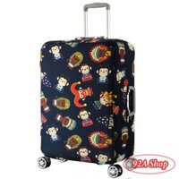 VỎ BỌC VALI DU LỊCH HÌNH KHỈ MONKEY