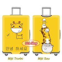 VỎ BỌC VALI DU LỊCH HƯƠU VÀNG