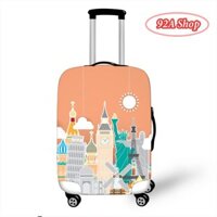 VỎ BỌC VALI DU LỊCH MẪU THÀNH PHỐ