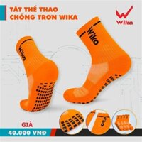 Vớ bóng đá Wika chống trượt ngắn CAM, 163G (Đôi)