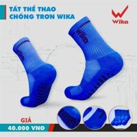 Vớ bóng đá Wika chống trượt ngắn BÍCH, 163G (Đôi)