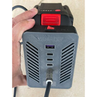 Vỏ box mạch sạc Ugreen 300w dùng chân pin phổ thông M21