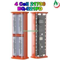 Vỏ box sạc dự phòng 4 cell 21700 có lò xo (BQ-S21PD) sạc nhanh 22.5W (Không có pin)