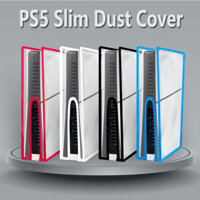 Vỏ bụi cho bảng điều khiển PS5 SLIM Vỏ trong suốt Bảng điều khiển trò chơi Vỏ bụi