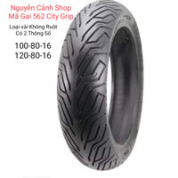 Vỏ Camel City Grip (in Không Ruột-CHEETAH-CMI ) xe SH.VN 100-120-80-16