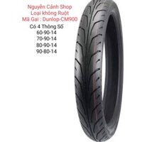 Vỏ Camel không ruột ,DUNLOP,  60-70-80-90-14 in