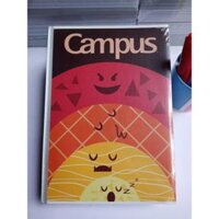 Vở Campus có chấm EARTH 200 trang - Mua 5 tặng 1 - Màu đỏ