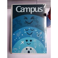 Vở Campus có chấm EARTH 200 trang - Mua 5 tặng 1 - Màu xanh