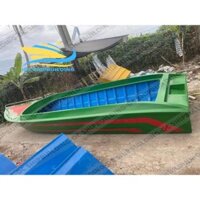 Vỏ cano nhựa composite 4m tải 700kg giá giao tận nơi tại xưởng thuyền câu cá, ghe tam bản, xuồng, kayak TES60