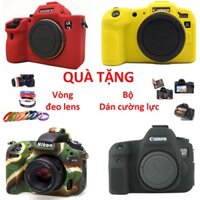 Vỏ cao su máy ảnh 6D 6D2 5D2 5D3 5D4 R RP A72 A73 A74 D750 Z6Z7