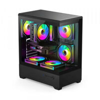 Vỏ Case Aigo C365 Black (Mid Tower/ Màu Đen)