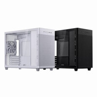 Vỏ Case ASUS Prime AP201 Tempered Glass MicroATX Case (Trắng/Đen)