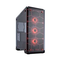 Vỏ Case Corsair Crystal Series 570X (Mid-Tower/Màu Đỏ/Led RGB)