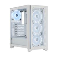 Vỏ Case Corsair iCUE 4000D RGB AIRFLOW QL True White (CC-9011232-WW)