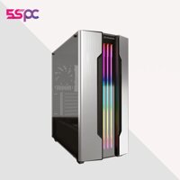 Vỏ Case Cougar Gemini S | Mid tower | Onboard RGB lighting | Full-sized tempered glass side window Silver