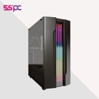 Vỏ Case Cougar Gemini S | Mid tower | Onboard RGB lighting | Full-sized tempered glass side window Iron Gray