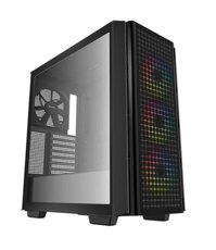 Vỏ Case Deepcool CG540 ARGB Mid-Tower - Black/ 3 fan ARGB + 1 Fan 140mm