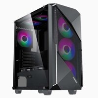 Vỏ Case GAMEMAX REVOLT Chưa Fan (Mid Tower/Màu Đen)
