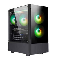 Vỏ Case Gaming Xtech F1 Black (ATX- Màu Đen)