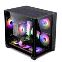 Vỏ Case Golden Field Window 21+ Black (M-ATX, Max 9 fan)