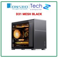 Vỏ case Jonsbo D31 MESH Black ( Mini Tower/Màu Đen)