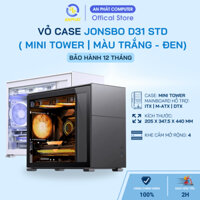 Vỏ case Jonsbo D31 (Mini Tower | 2 màu đen trắng)
