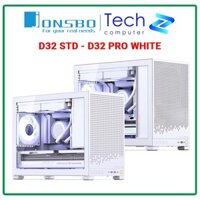 Vỏ case JONSBO D32 STD - D32 PRO White (mATX/Mid Tower/Màu Trắng)