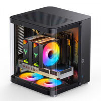 VỎ CASE JONSBO TK-1 BLACK ( MID TOWER/MÀU ĐEN)