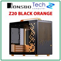 Vỏ case JONSBO Z20 BLACK ORANGE (mATX/Mid Tower/Màu Đen Cam)