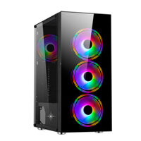 Vỏ Case KENOO ESPORT G100 (ATX, Micro ATX, Mini-ITX/ Black)