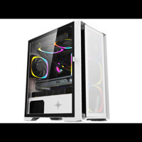 Vỏ Case KENOO ESPORT M500 3F (Micro ATX, Mini-ITX/ White)