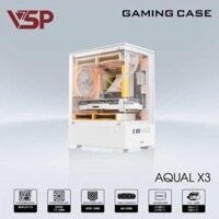VỎ CASE MÁY TÍNH AQUAL X3 TRẮNG