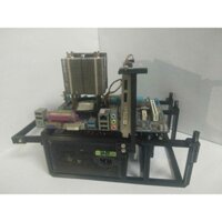 vỏ case máy tính atx, benchtable, khung cố định main nguồn atx có hỗ trợ tản nhiệt nươc, 4 ổ cứng 2.5