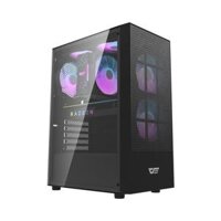 VỎ CASE MÁY TÍNH DARKFLASH A290 (MID TOWER/ MÀU ĐEN)